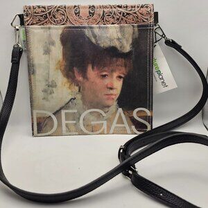 Couture Planet “Stella – Degas” Recycled Art Handbag – NWT – 9" x 9.5"